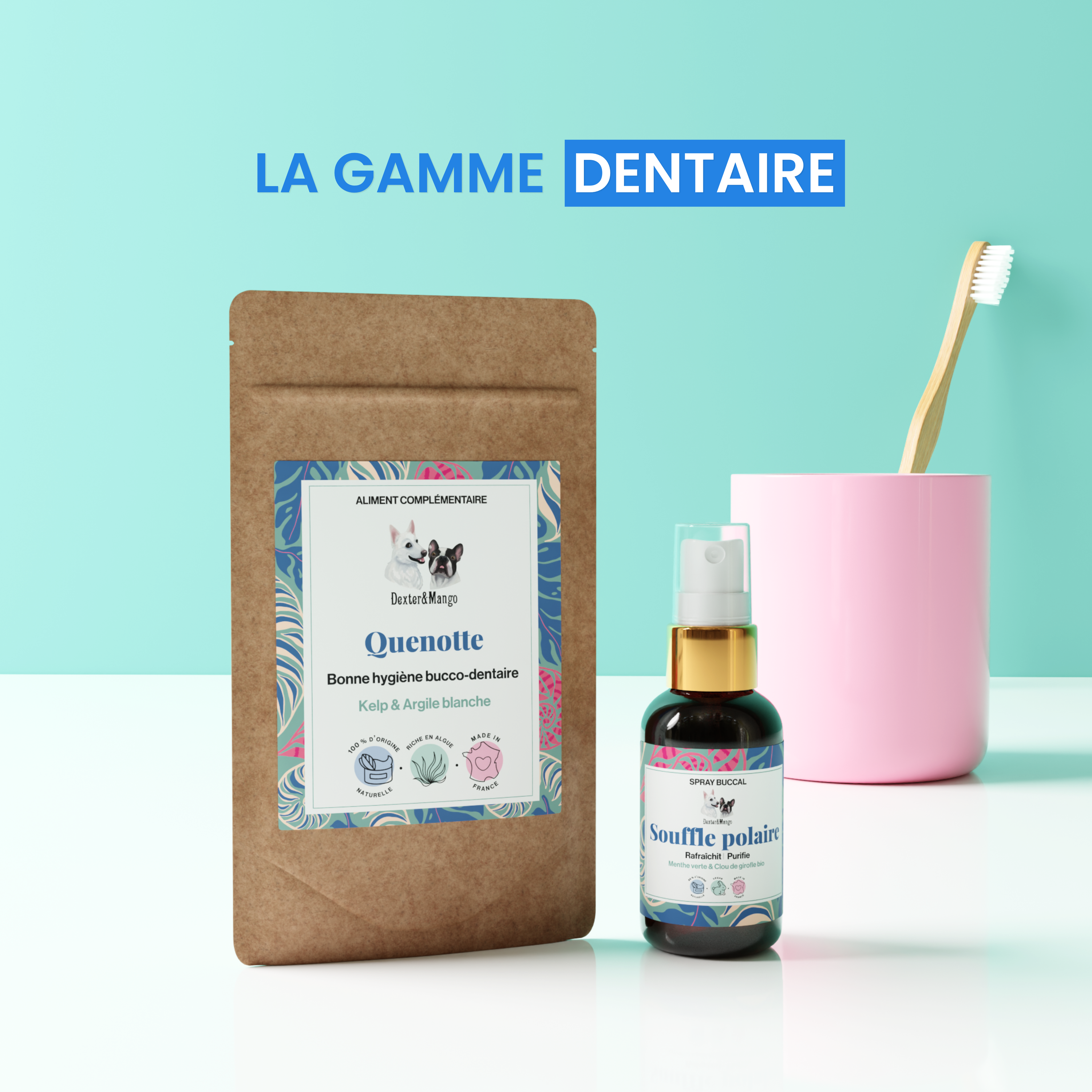 Hygiène dentaire du chien et du chat : L&