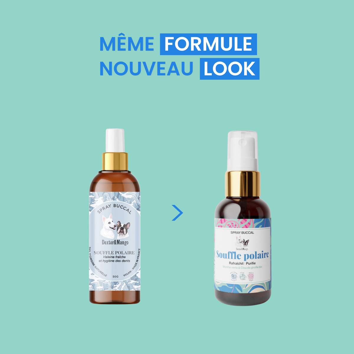 Spray buccal pour chien : Souffle polaire