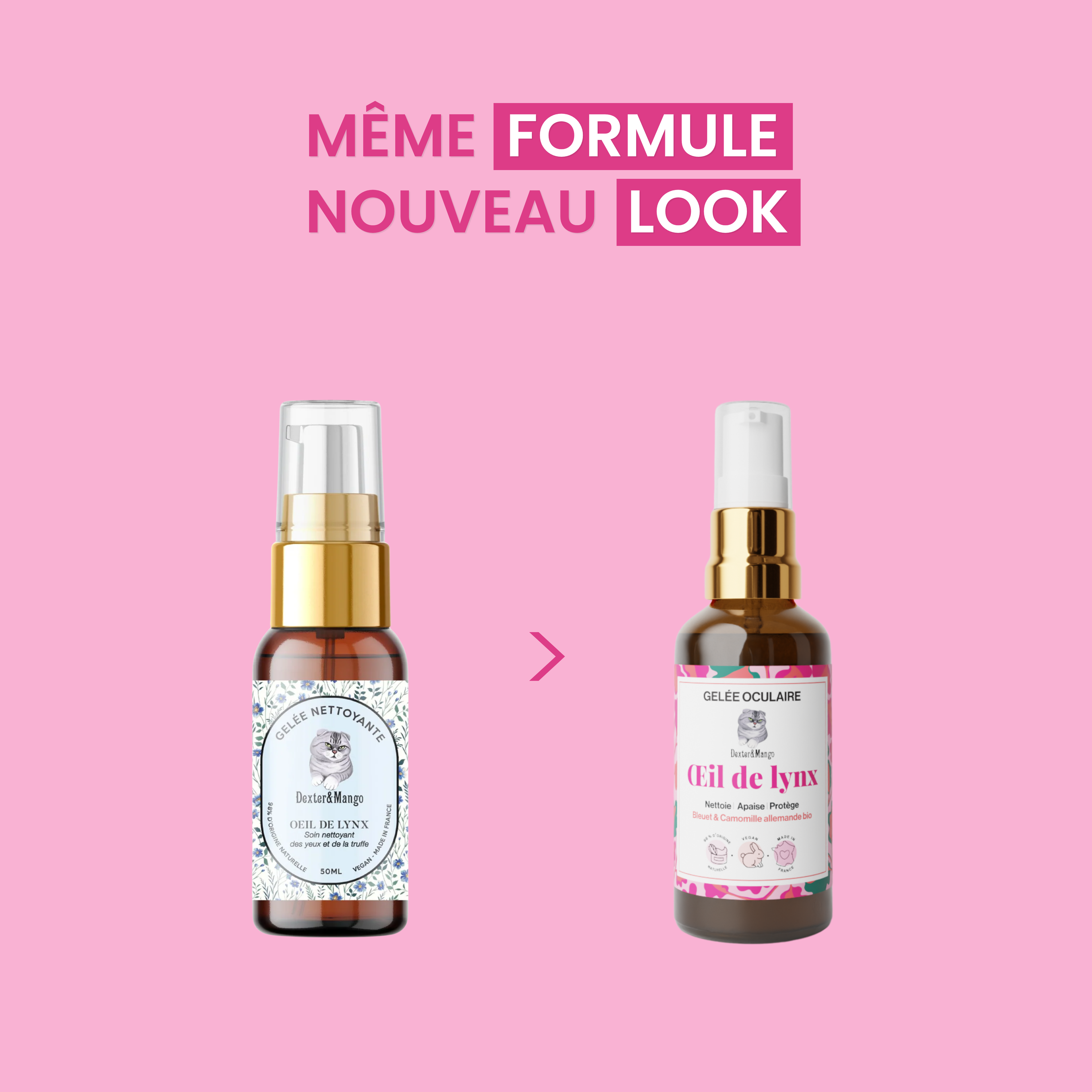 Nettoyant yeux chat : Œil de Lynx