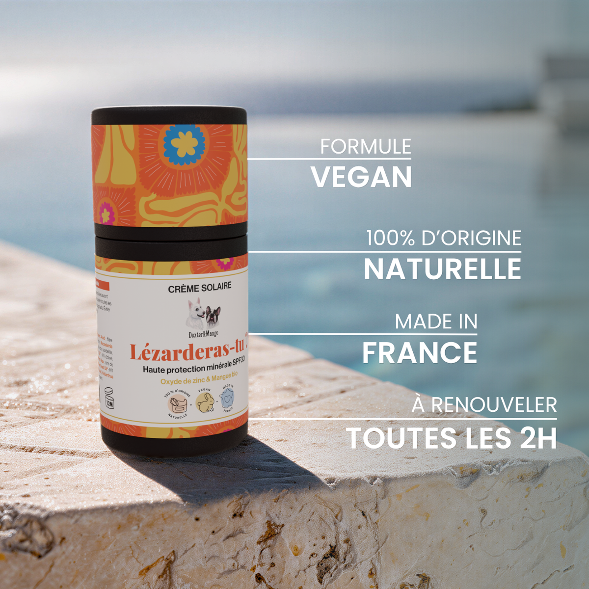 Crème solaire chien et chat SPF30 : Lézarderas-tu ?