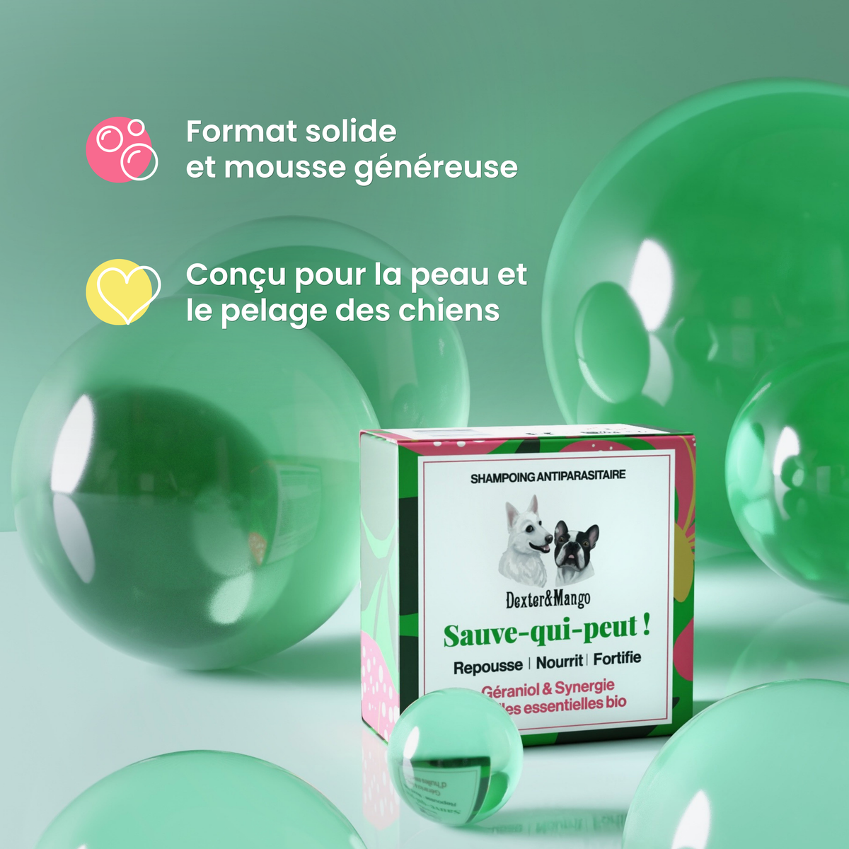Sauve-qui-peut : Shampoing antiparasitaire