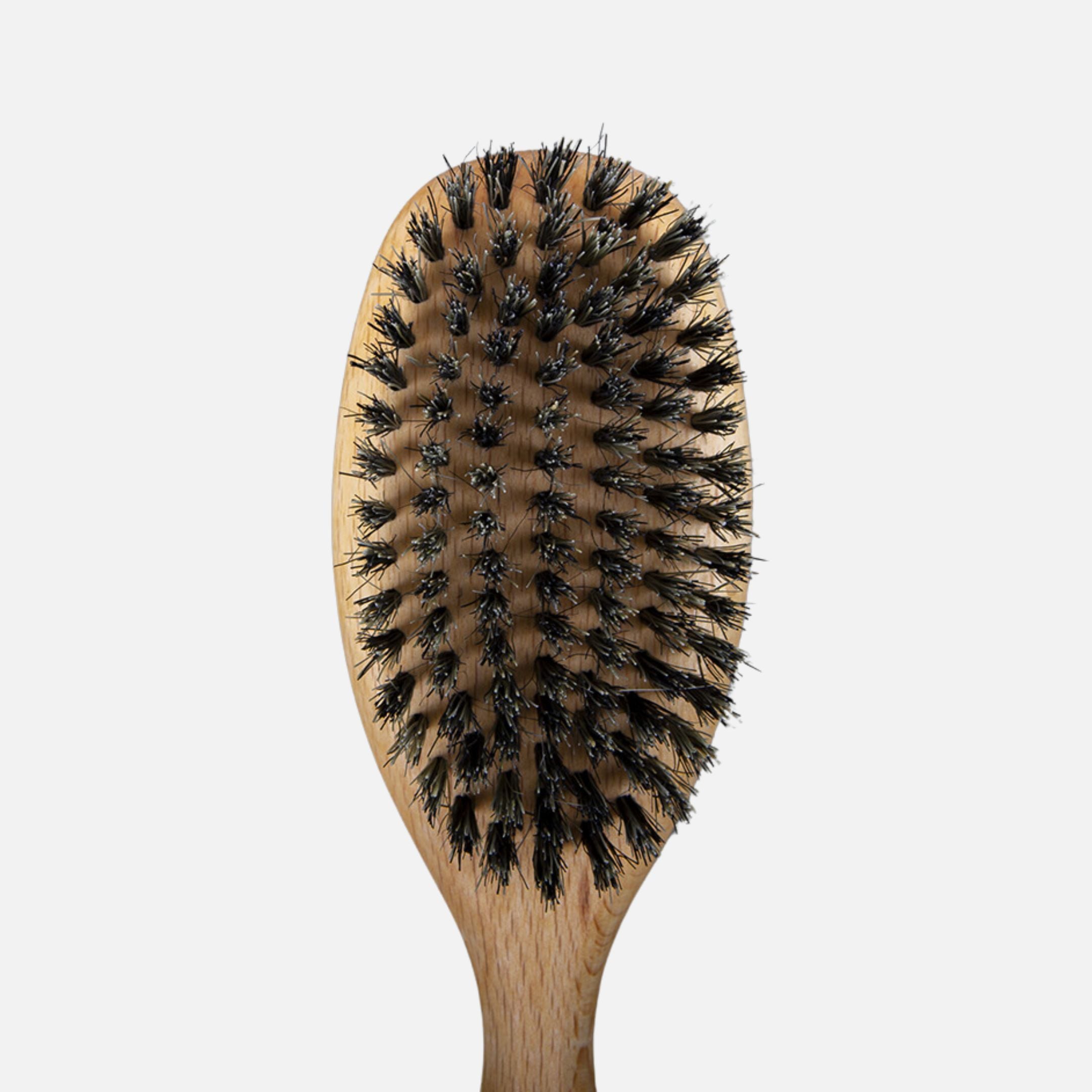 Brosse double face en bois de hêtre