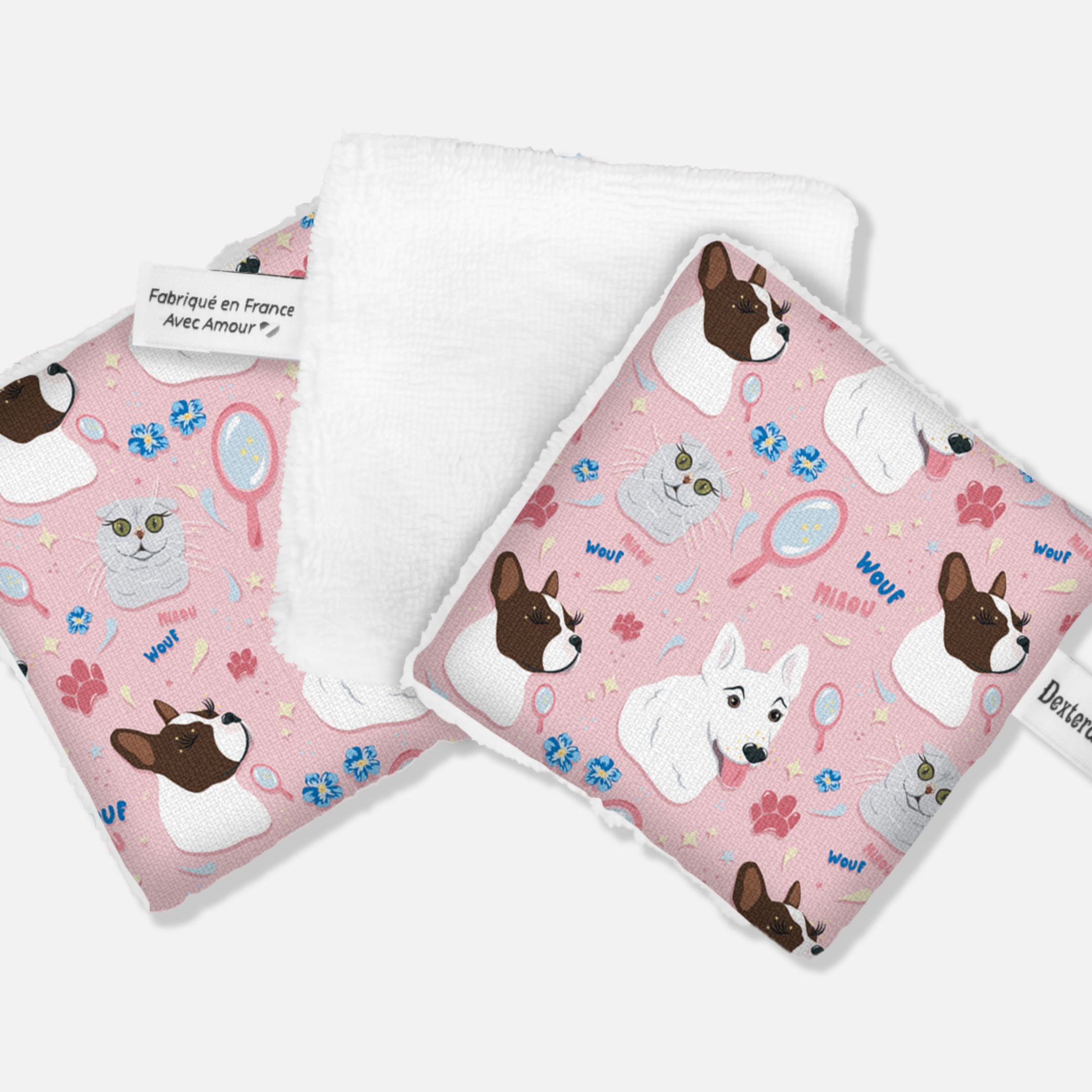 Lingettes lavables D&M