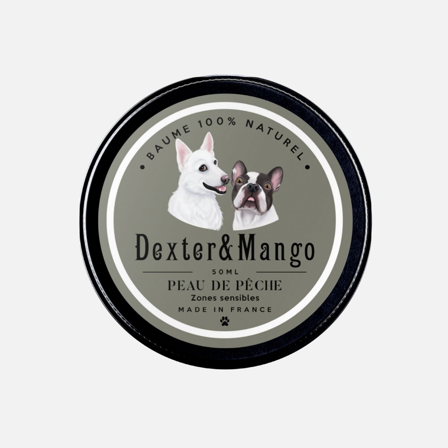 Baume naturel Peau de Pêche Dexter & Mango pour zones sensibles du chien
