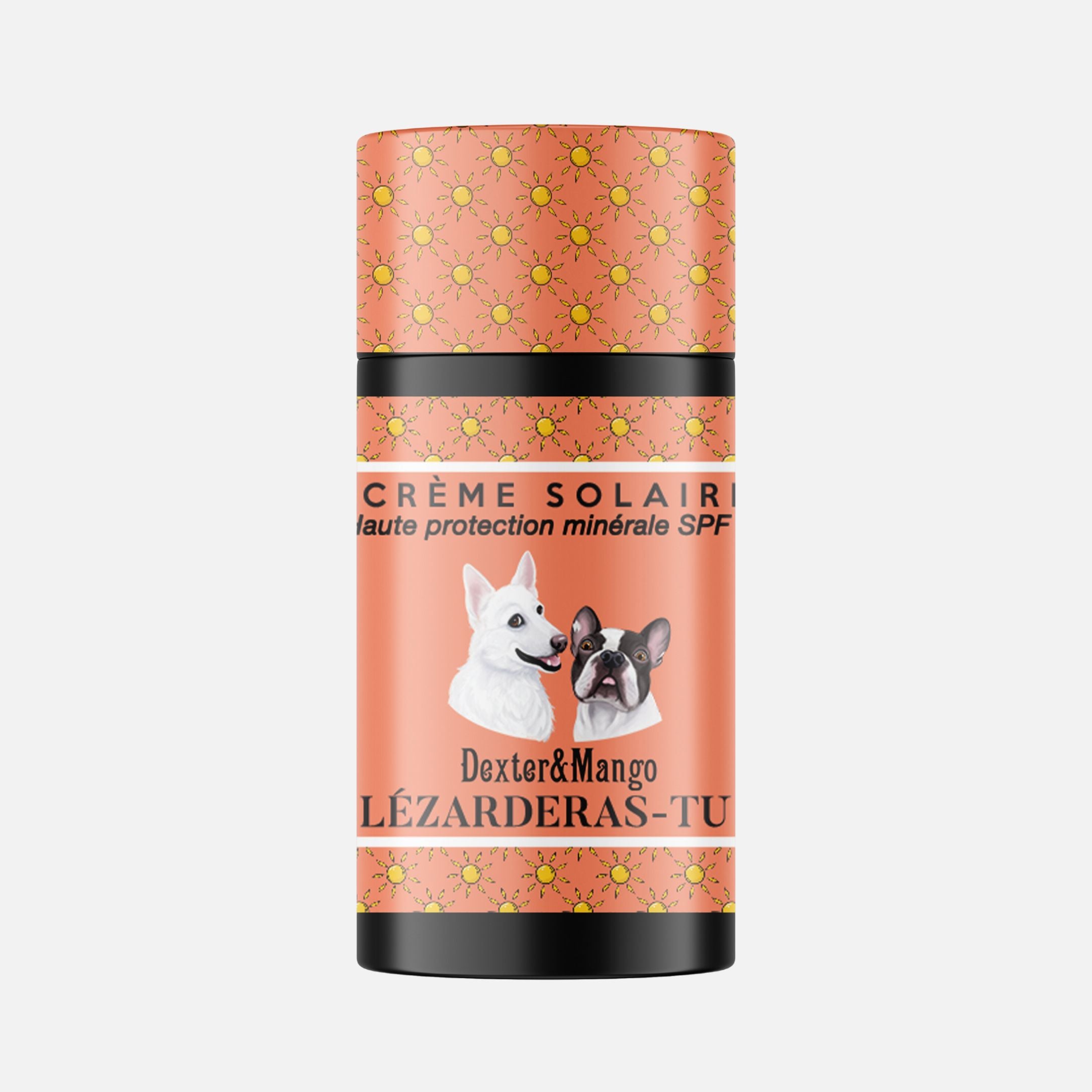 Stick de crème solaire naturelle SPF30 pour chien et chat de Dexter & Mango