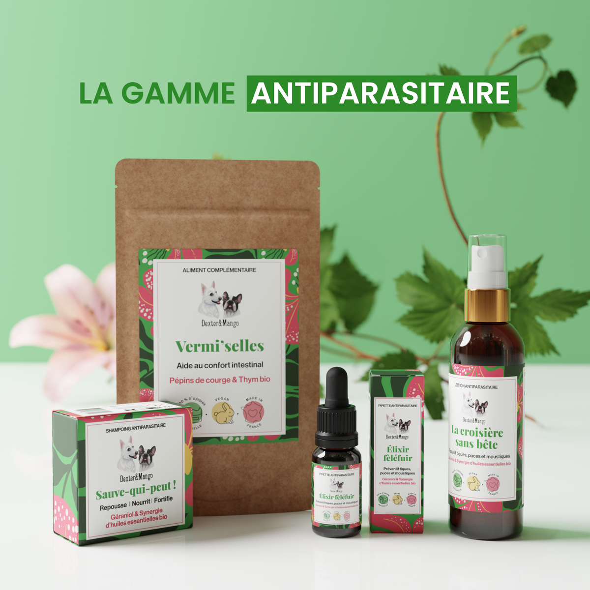 Lotion antiparasitaire : La croisière sans bête