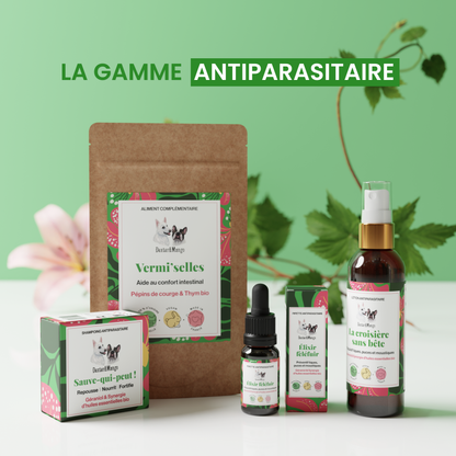 Lotion antiparasitaire : La croisière sans bête