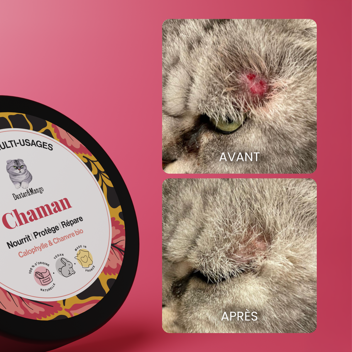 Baume pour chat : Chaman