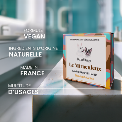 Shampoing Le Miraculeux solide : Confort cutané