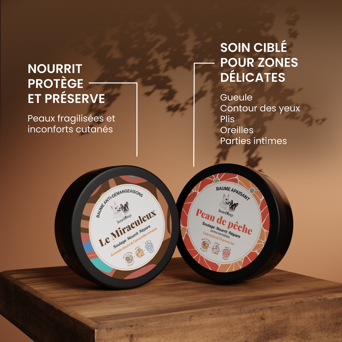 Duo confort cutané : Baumes Le Miraculeux &amp; Peau de pêche