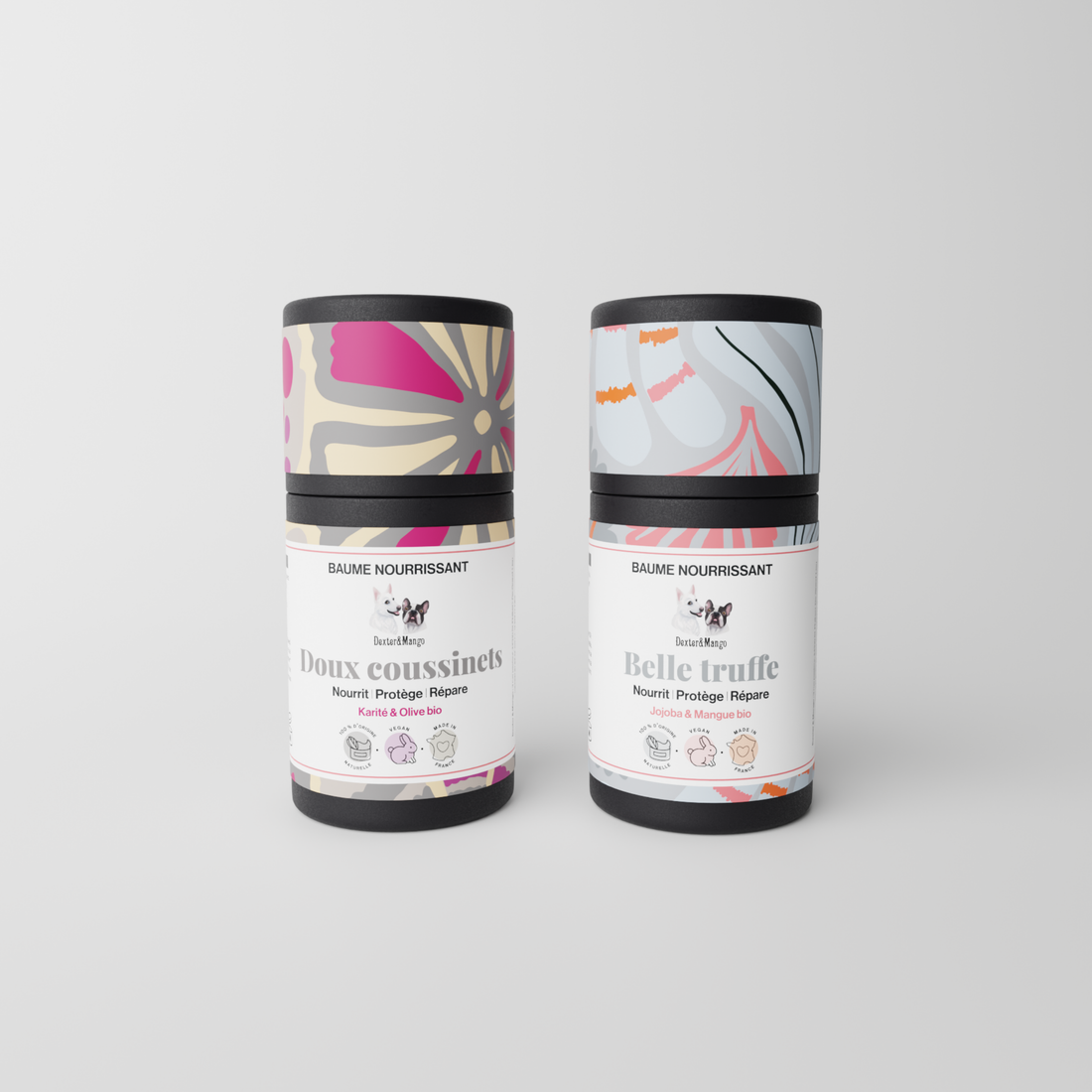 Duo sticks Doux coussinets &amp; Belle truffe