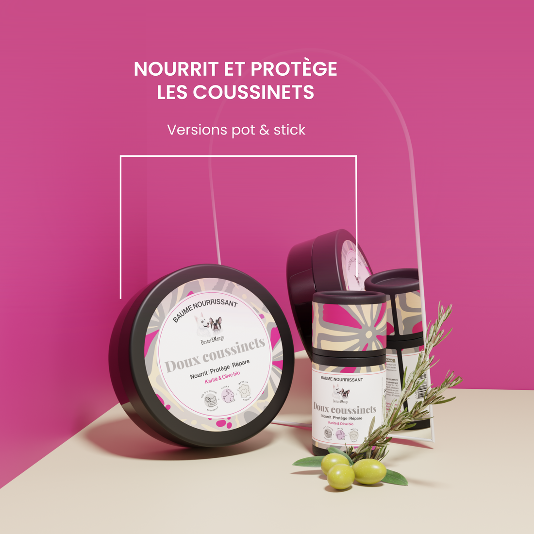 Duo coussinets