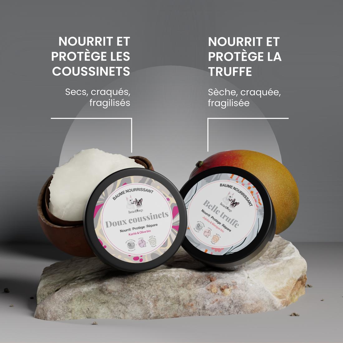 Duo baumes Doux coussinets &amp; Belle truffe