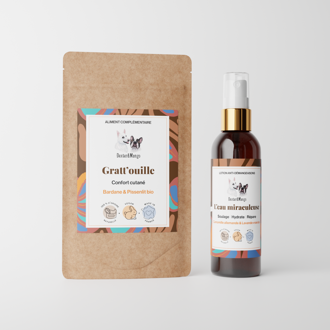 Duo confort cutané : Eau miraculeuse &amp; Gratt’ouille