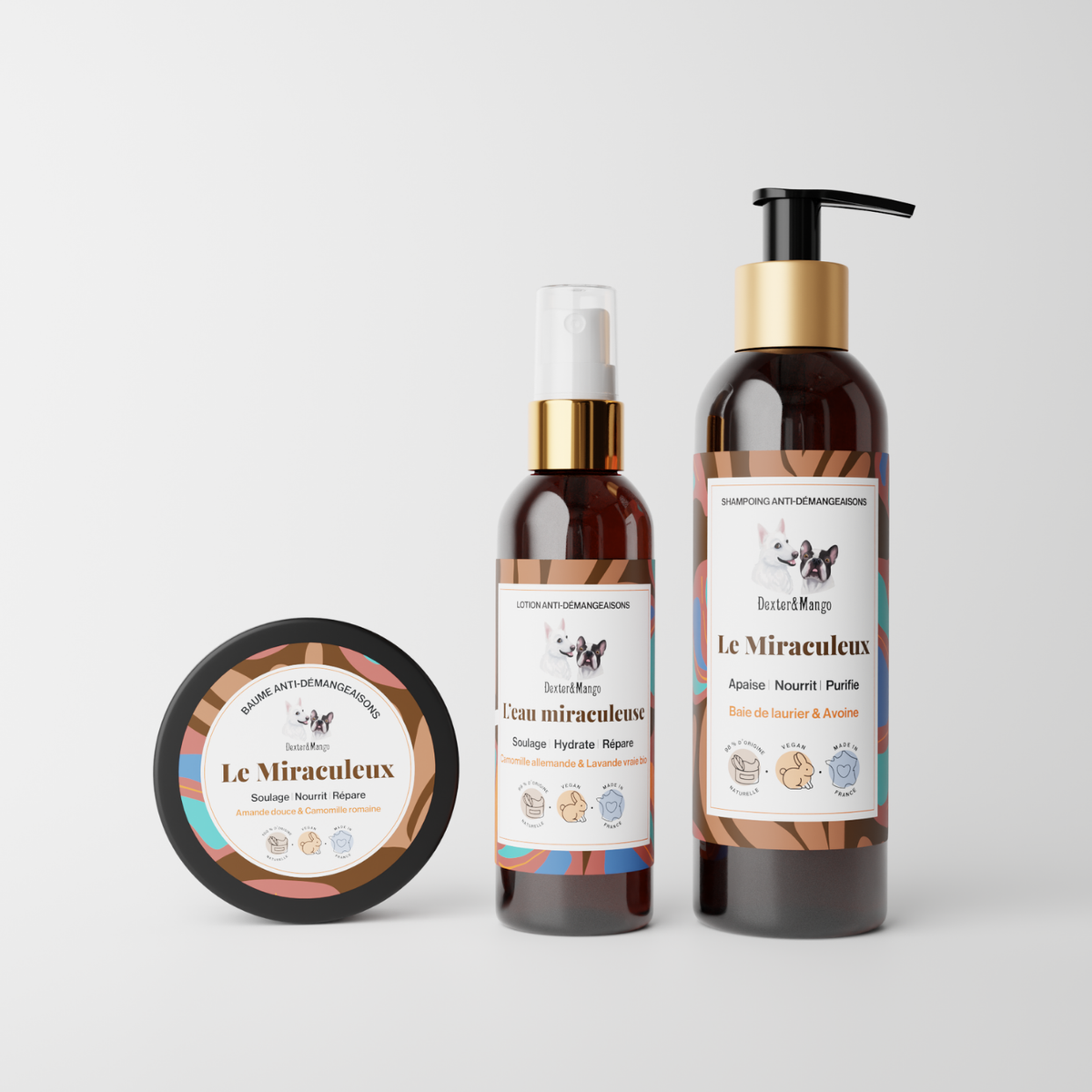 Routine confort cutané - Version shampoing liquide