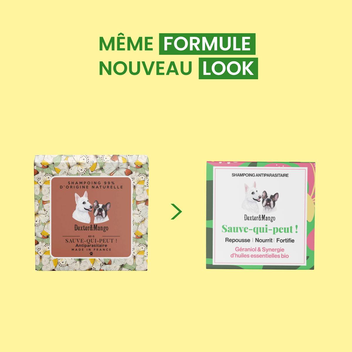 Sauve-qui-peut : Shampoing antiparasitaire