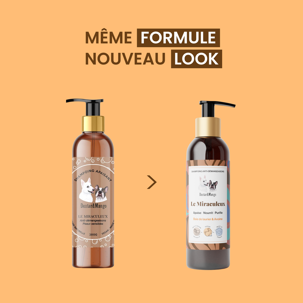 Shampoing Le Miraculeux : confort des peaux sensibles