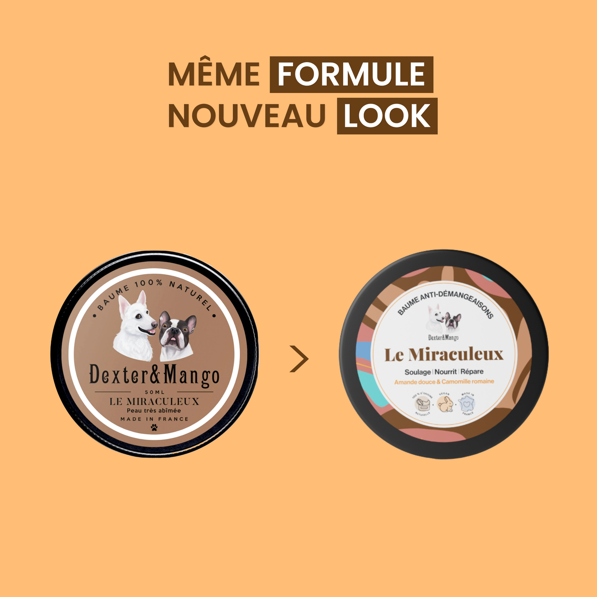 Baume apaisant pour chien : Le Miraculeux