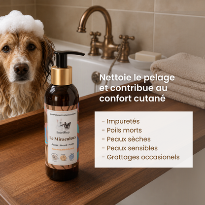 Shampoing Le Miraculeux : confort des peaux sensibles