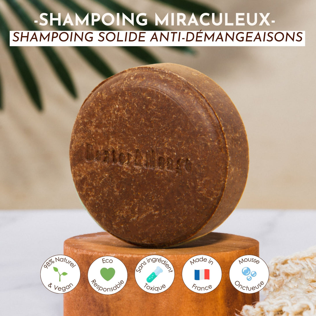 Shampoing solide le Miraculeux