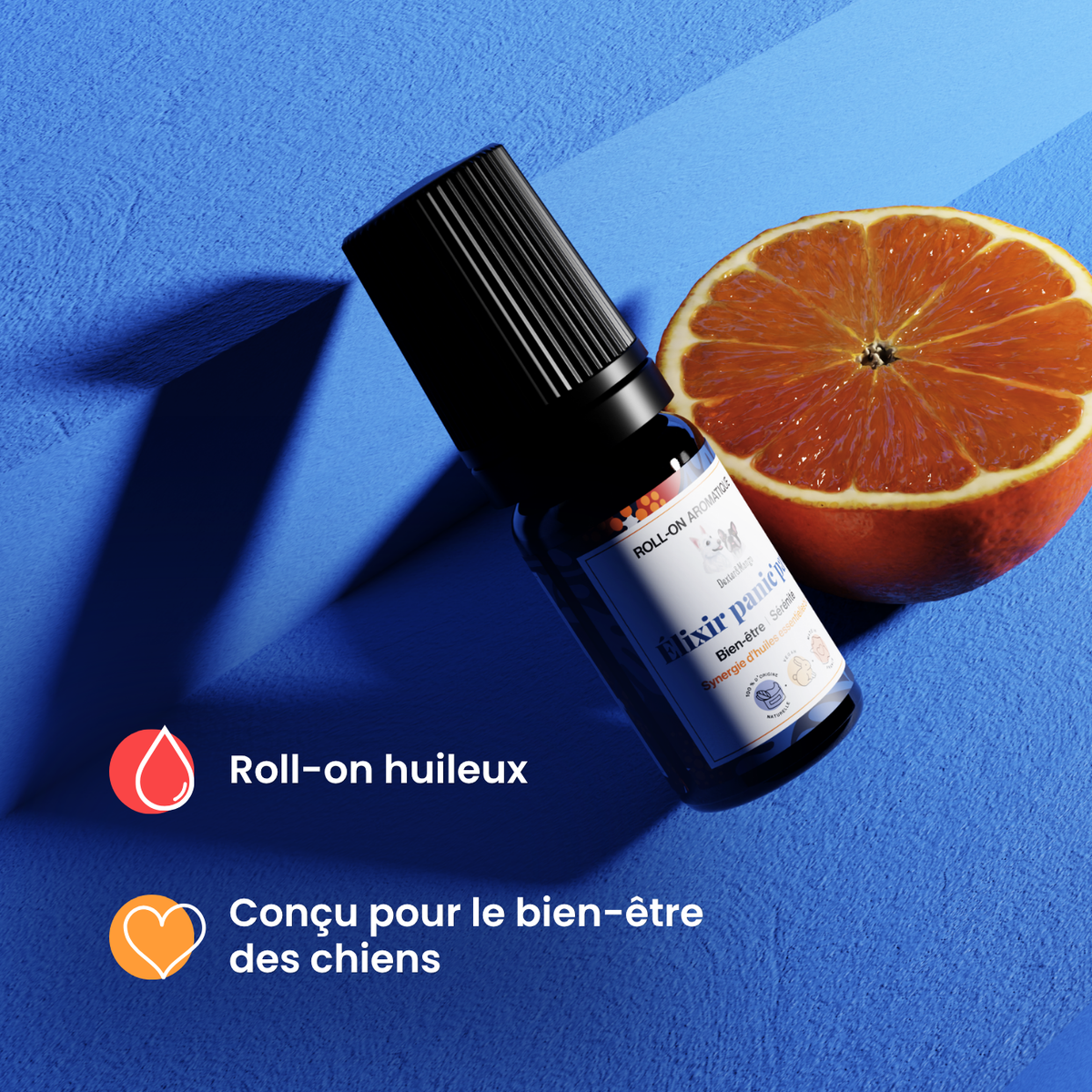 Roll-on anti-stress chien : Panic’paw, l’élixir de sérénité à emporter partout