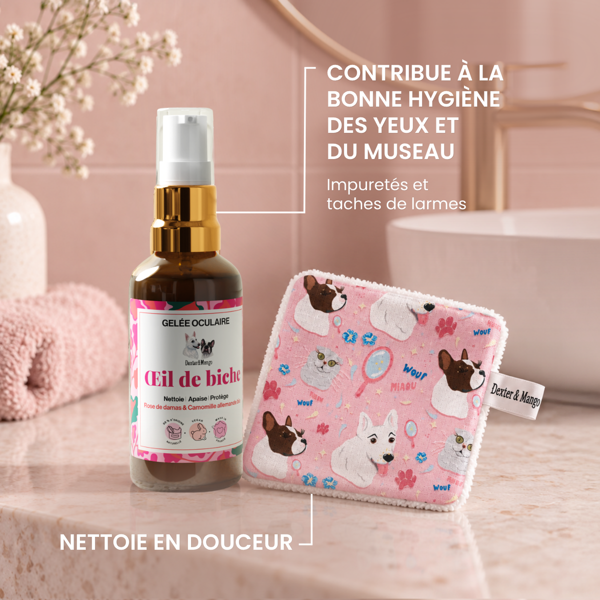 Duo Oeil de biche &amp; Lingettes