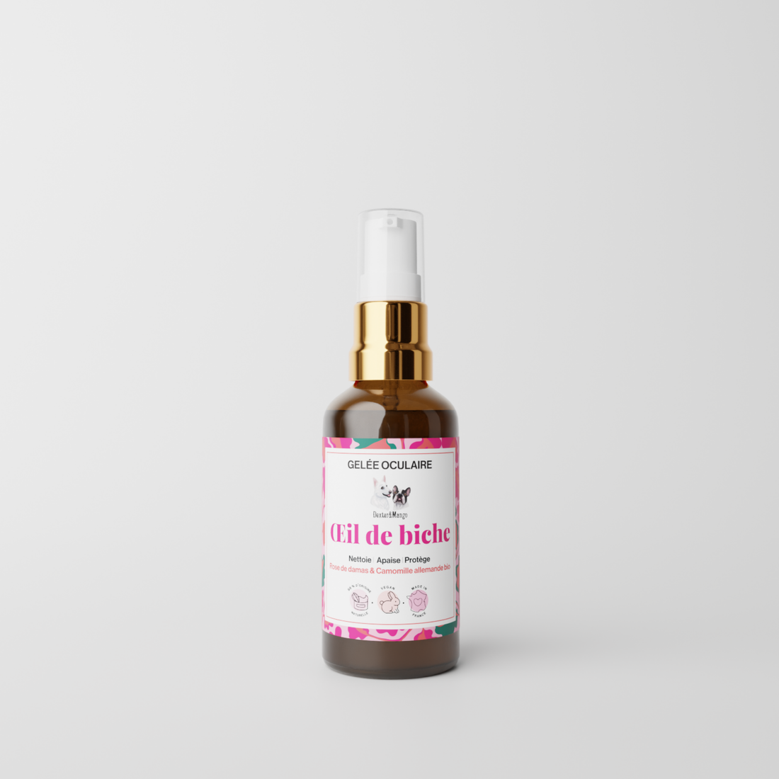 Nettoyant yeux chien : Œil de biche