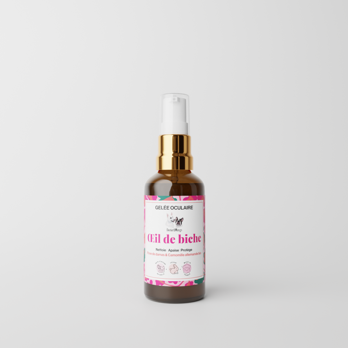 Nettoyant yeux chien : Œil de biche