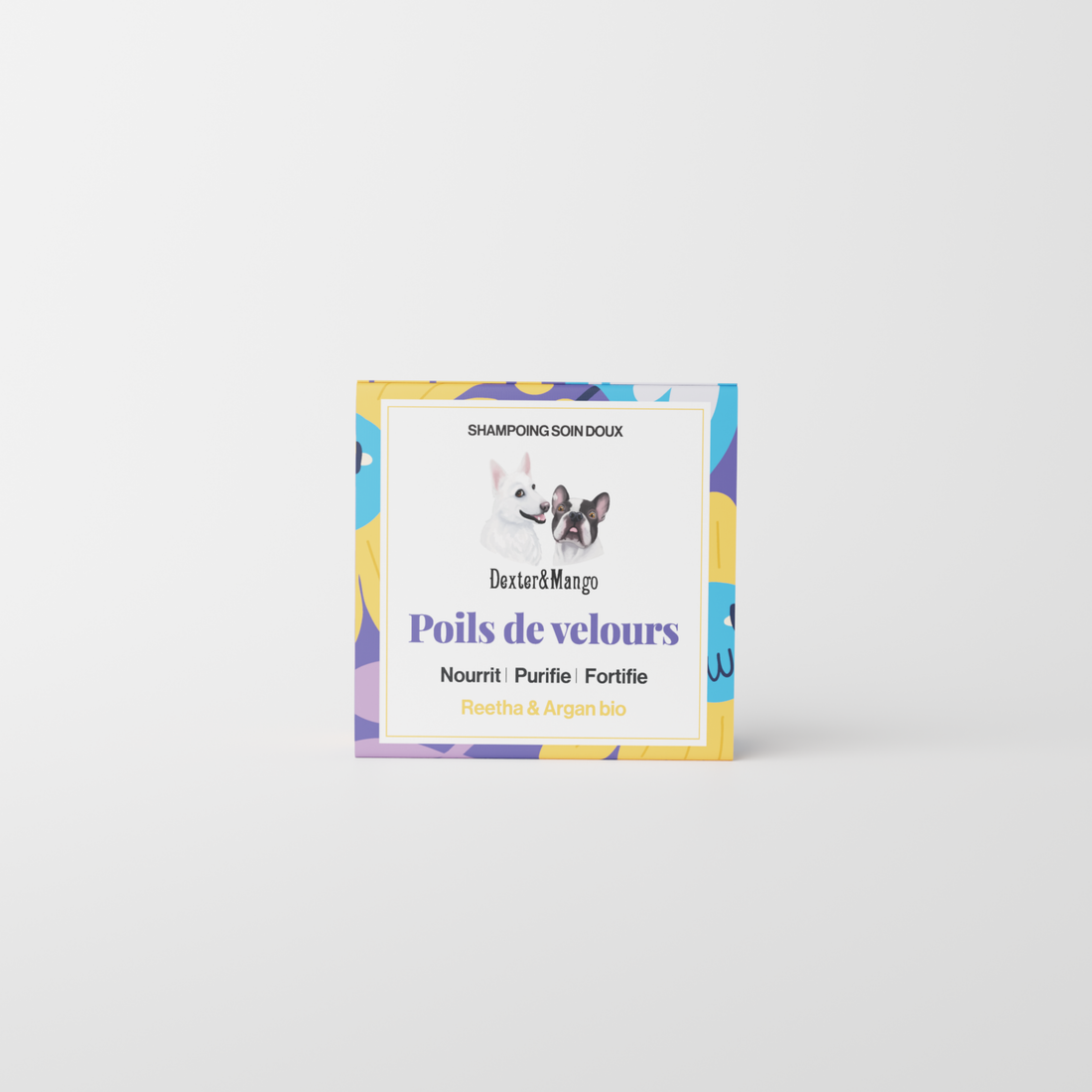 Shampoing Poils de velours solide : Soin doux