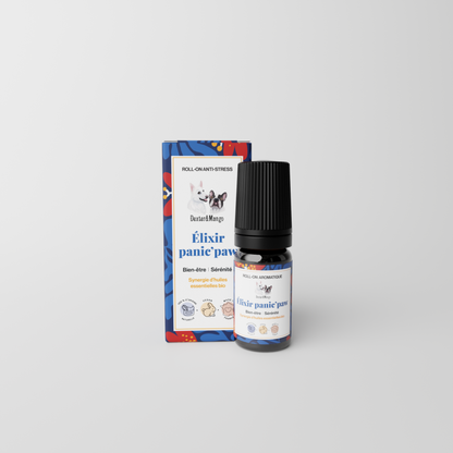 Roll-on anti-stress chien : Panic’paw, l’élixir de sérénité à emporter partout