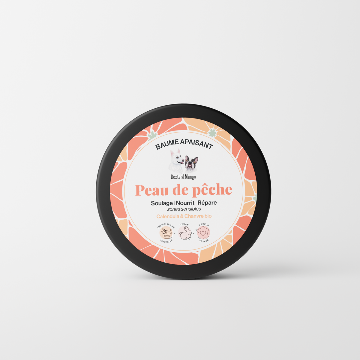 Baume Peau de Pêche : Soin des zones sensibles du chien