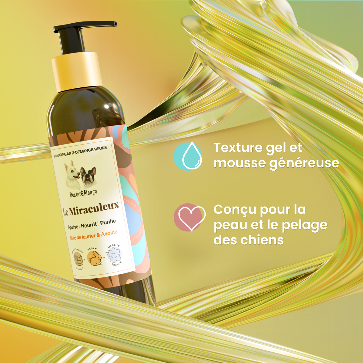 Shampoing Le Miraculeux : confort des peaux sensibles