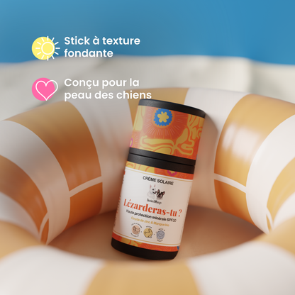 Crème solaire chien et chat SPF30 : Lézarderas-tu ?