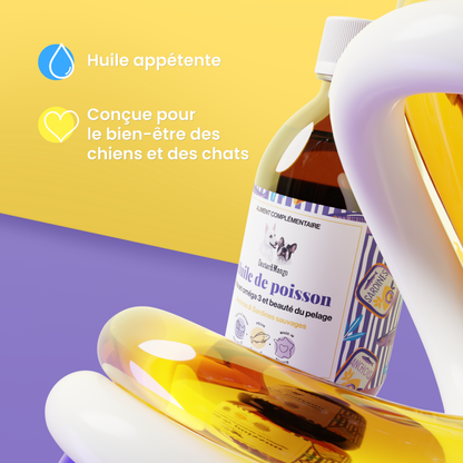 Huile de poisson : Aliment complémentaire