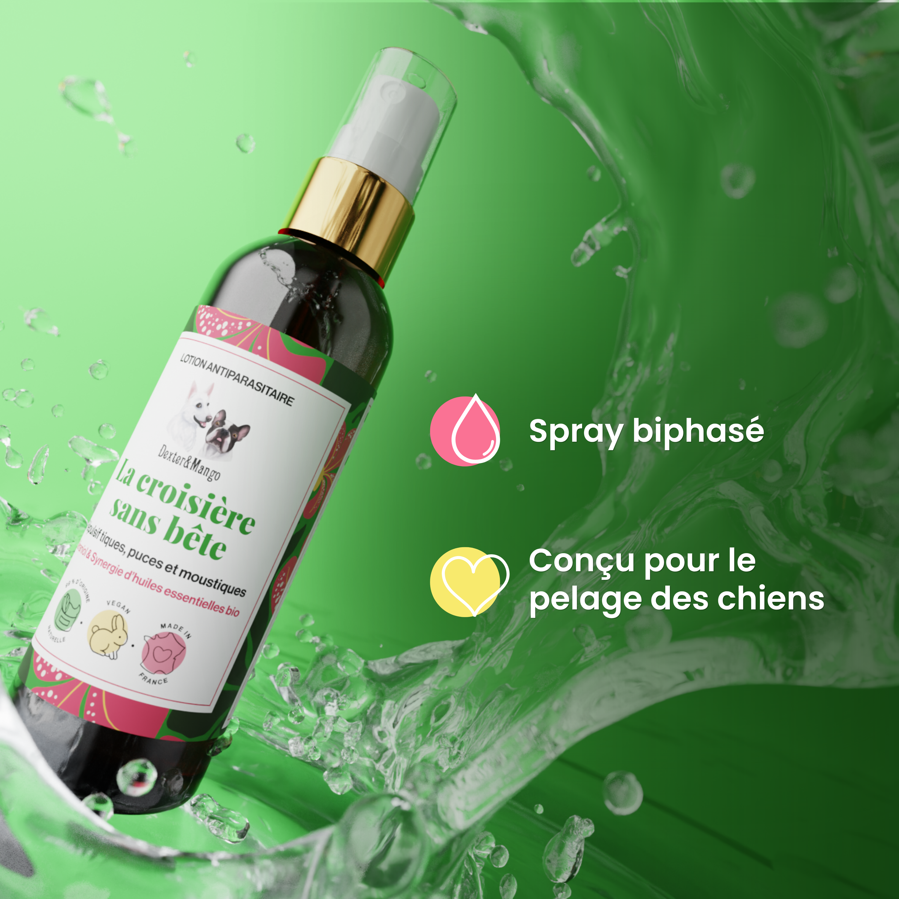 Lotion antiparasitaire : La croisière sans bête