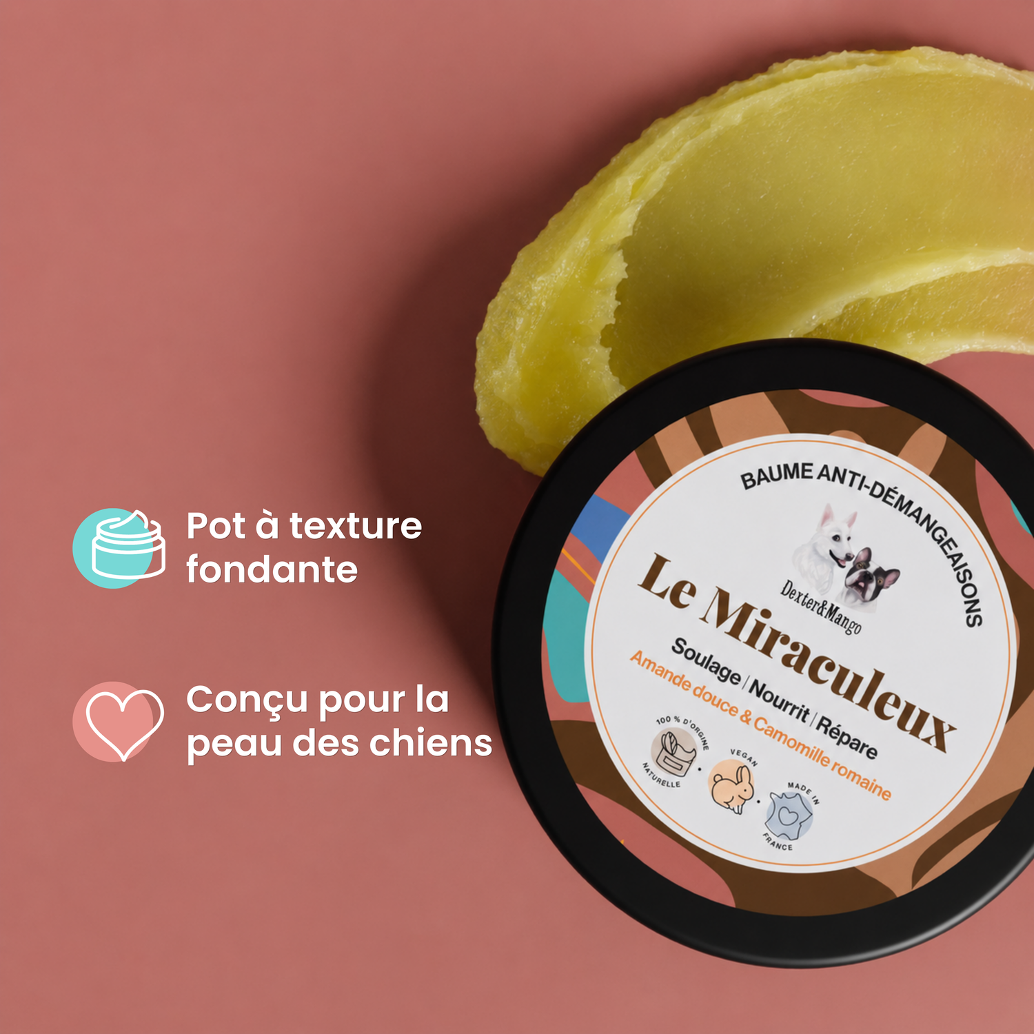 Baume apaisant pour chien : Le Miraculeux