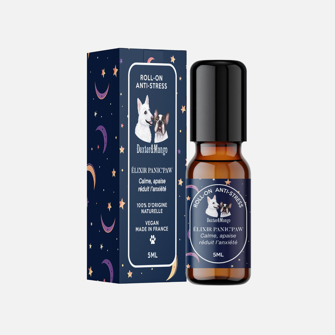 Roll-on anti-stress chien : Panic’paw, l’élixir de sérénité à emporter partout