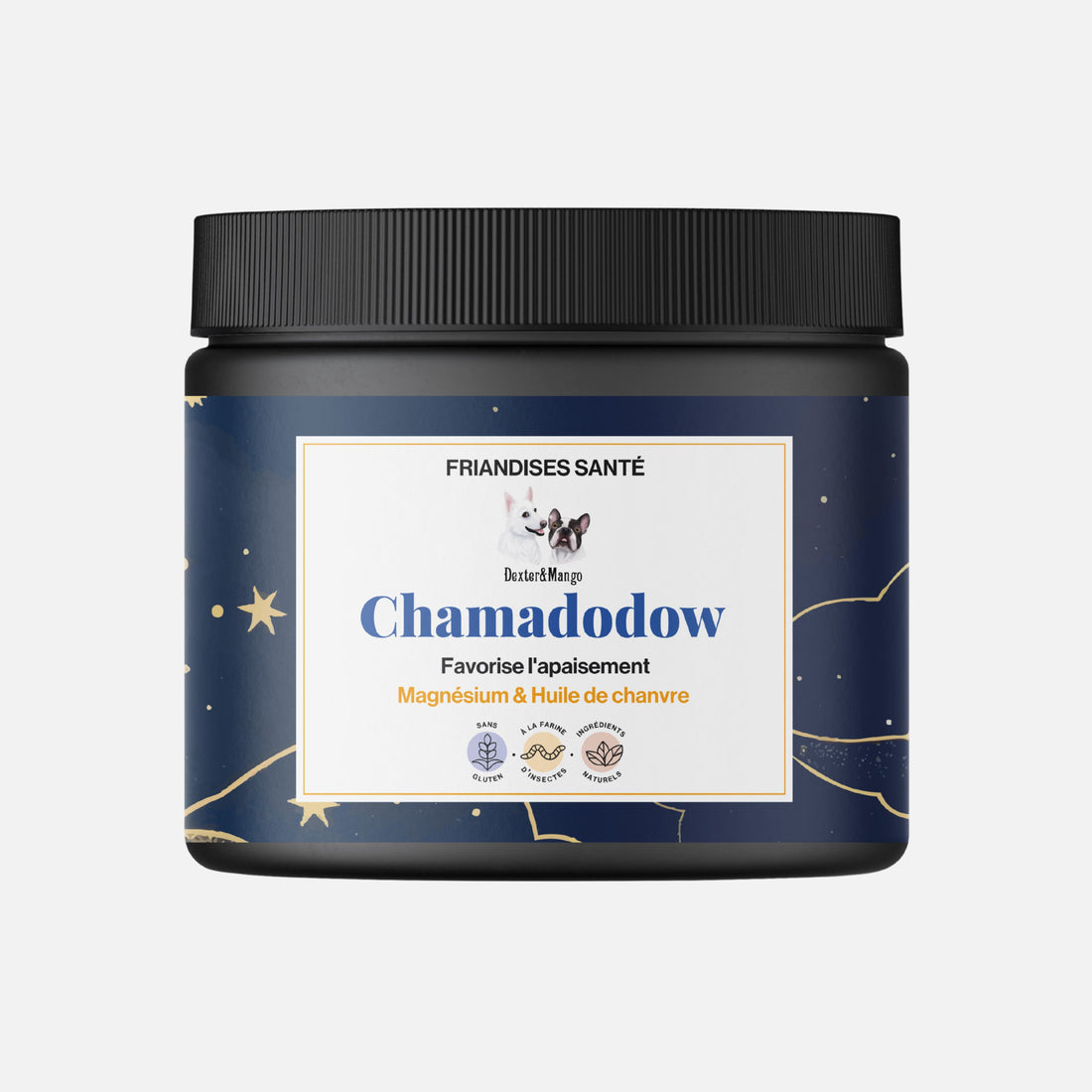 Anti-stress chien : Friandises santé Chamadodow