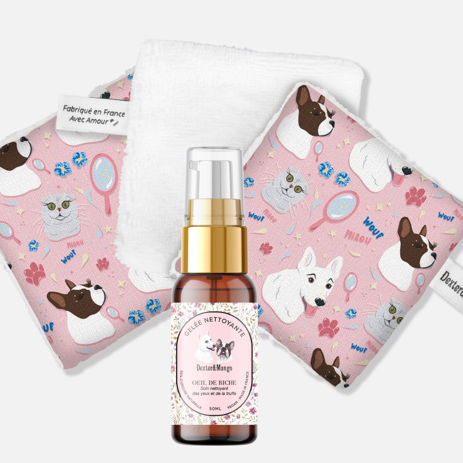 Pack Œil de biche + lingettes lavables