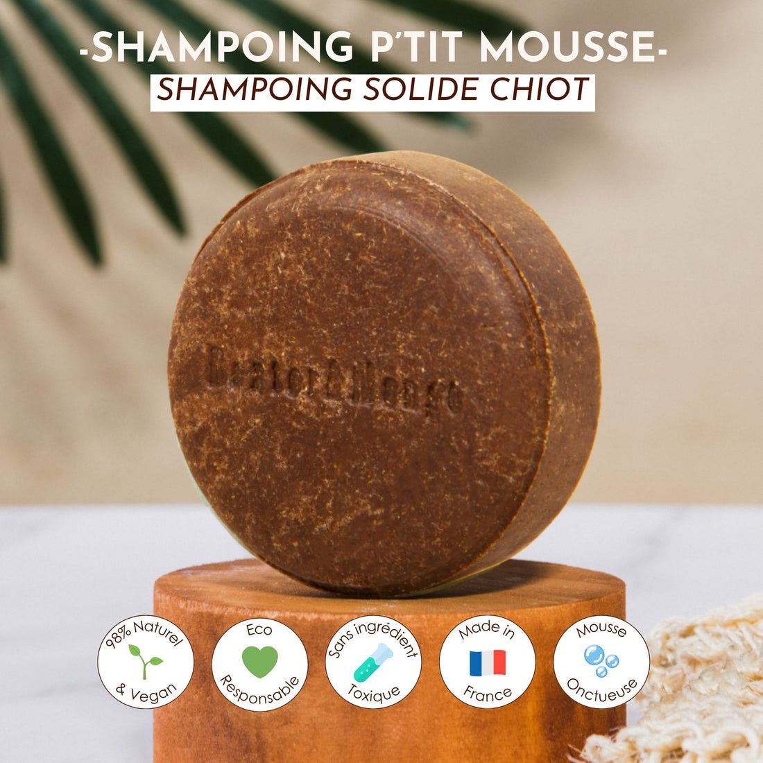 Shampoing solide P&