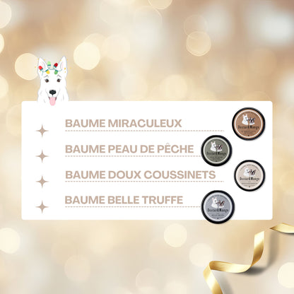 Coffret de Noël 4 baumes magiques