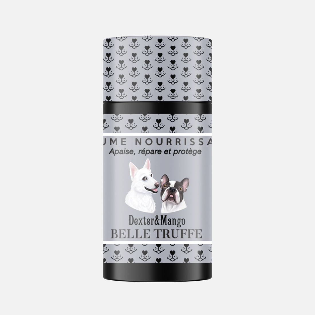 Stick Belle Truffe de Dexter & Mango, un baume nourrissant et protecteur pour truffes de chiens abîmées.