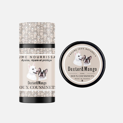  Stick et baume Doux Coussinets de Dexter &amp; Mango pour la protection et l’hydratation des coussinets des chiens